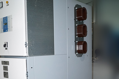 шкаф КРУ КМ-1Ф с фарфоровыми изоляторами